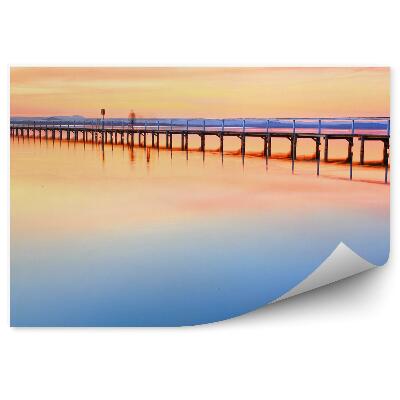 Fototapeta Kaňon skály Idaho obloha mraky Idaho západ slunce