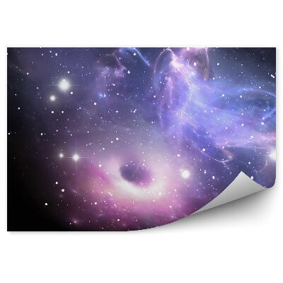 Fototapeta na zeď Mlhovina hvězdná obloha krátery