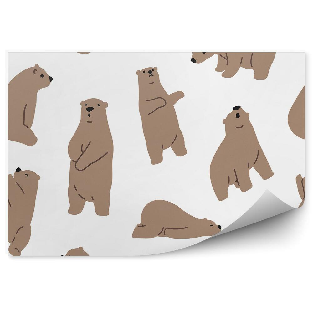 Fototapeta na zeď Medvědi vzor zvířat