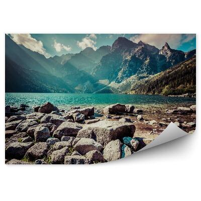Fototapeta na zeď Horské vody Jezero Morskie Oko Tatry Polsko