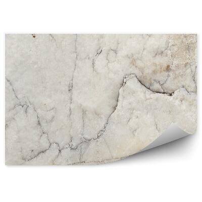 Samolepící fototapeta Béžový mramor s prasklinami