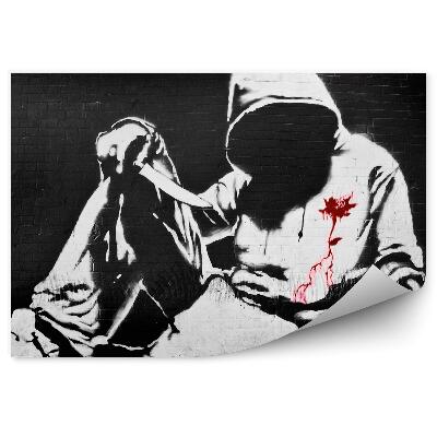 Fototapeta na zeď Muž s nožem