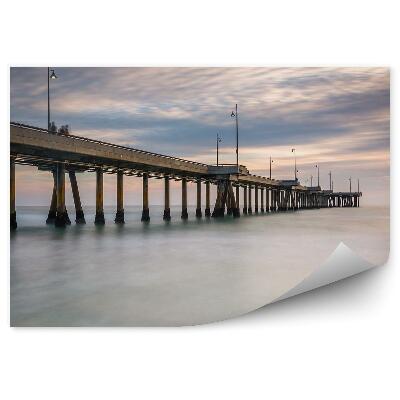 Fototapeta Molo mraky západ slunce Benátky