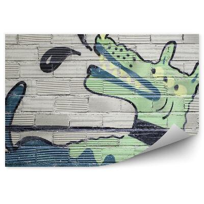 Samolepící fototapeta Graffiti pes