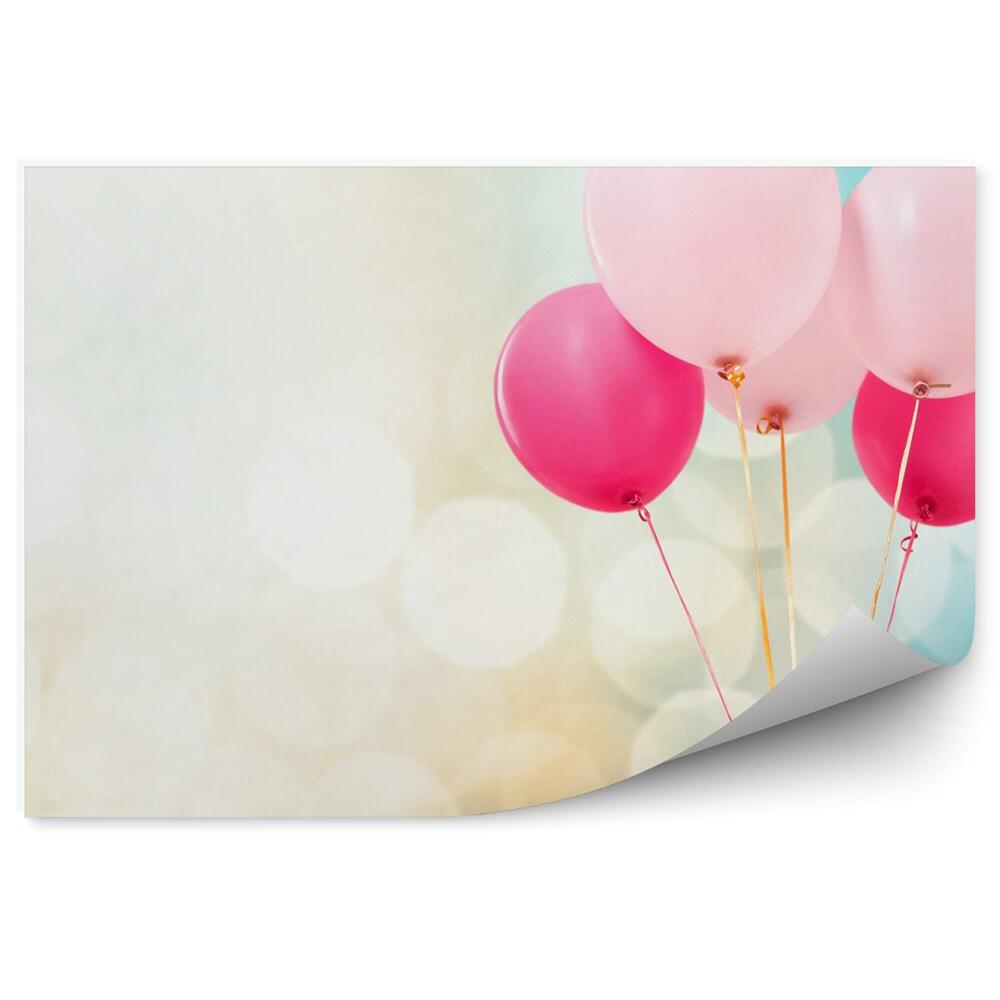 Samolepící fototapeta Barevné balónky