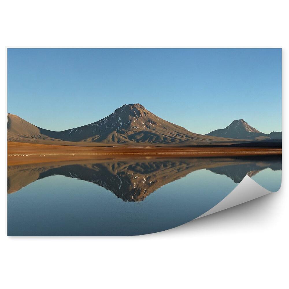 Fototapeta Odraz písku ve vodní krajině