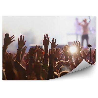 Fototapeta Koncert lidí dav hudební zábava