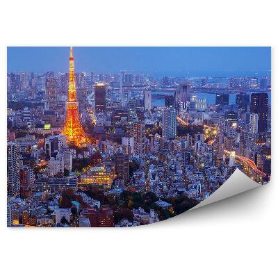 Fototapeta Mrakodrapy budovy doprava silnice Japonsko