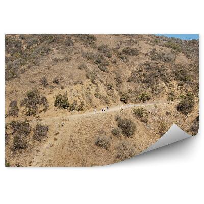 Samolepící fototapeta Los Angeles hory přírodní stezka
