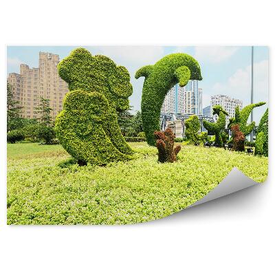 Fototapeta Zvířata sochy rostlin park Grónsko