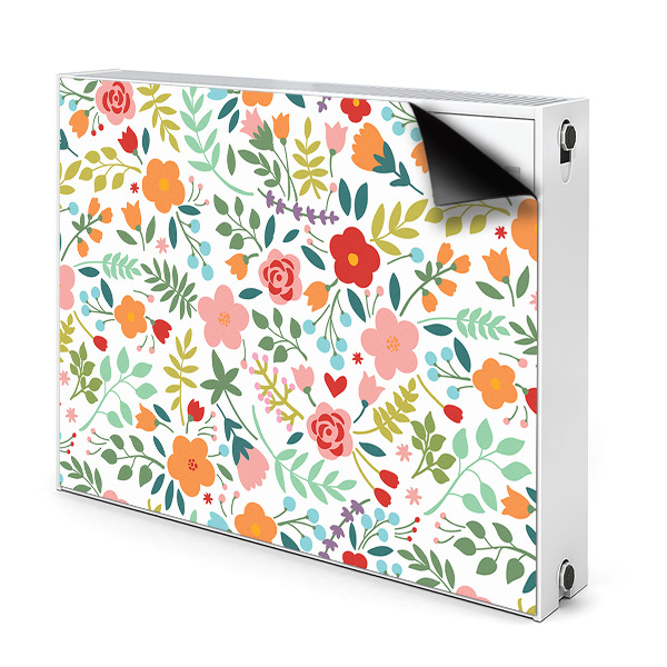 Dekorativní magnet na radiátor Obrázek květin