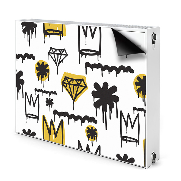 Magnet na radiátor Graffiti koruna