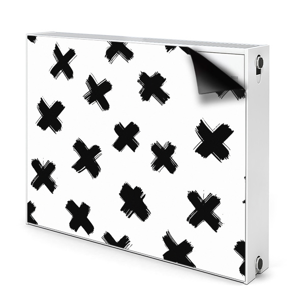 Magnet na radiátor Tahy štětcem X