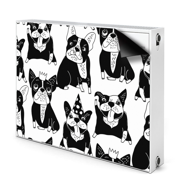 Magnet na radiátor Veselí psi