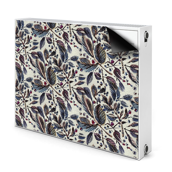 Dekorativní magnet na radiátor Vintage listy