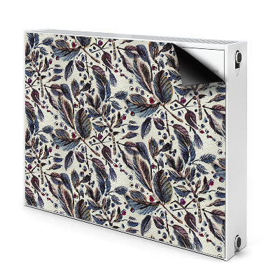 Dekorativní magnet na radiátor Vintage listy