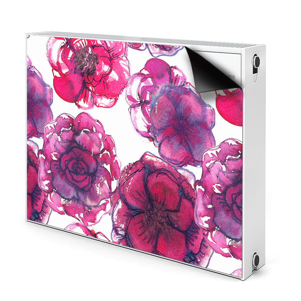 Dekorativní magnet na radiátor Červené růže