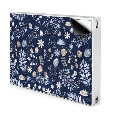 Dekorativní magnet na radiátor Skandinávské listy