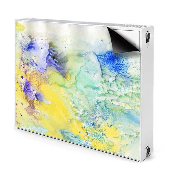 Dekorativní magnet na radiátor Barevné skvrny