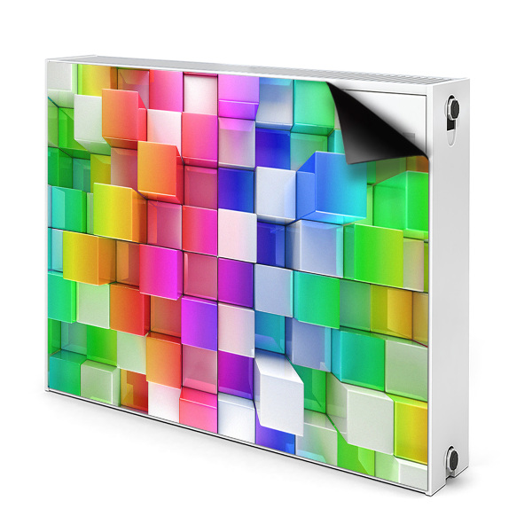 Magnet na radiátor Barevná abstrakce