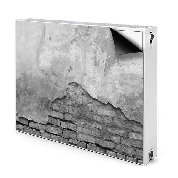 Magnetický kryt na radiátor Stará zeď