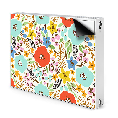 Magnet na radiátor Luční květiny