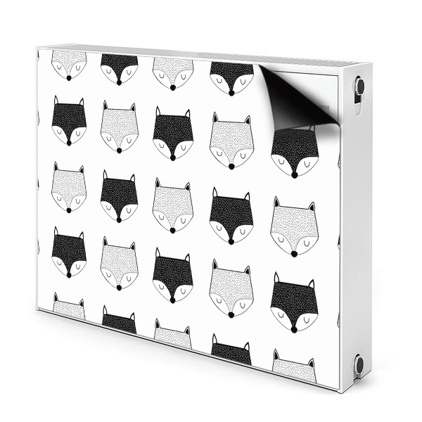 Magnetický kryt na radiátor Lišky