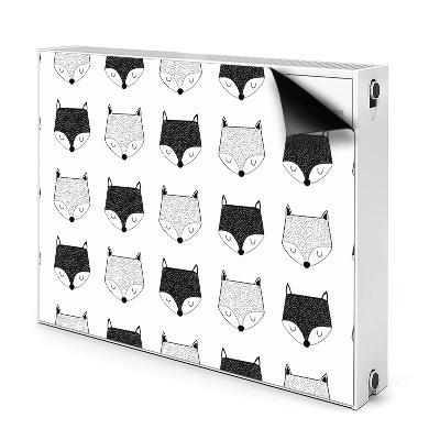 Magnetický kryt na radiátor Lišky