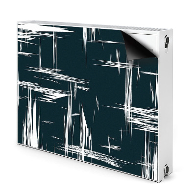 Magnet na radiátor Bílé škrabošky