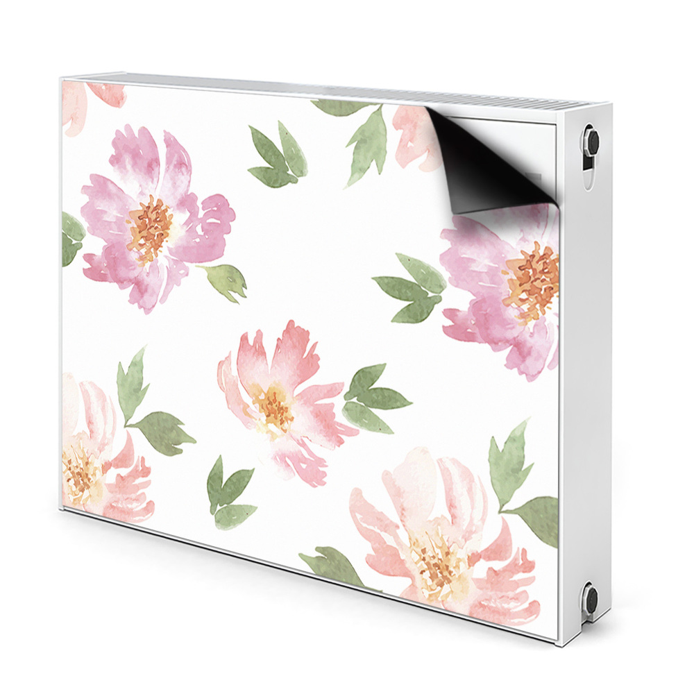 Magnet na radiátor Akvarel květiny rostlina