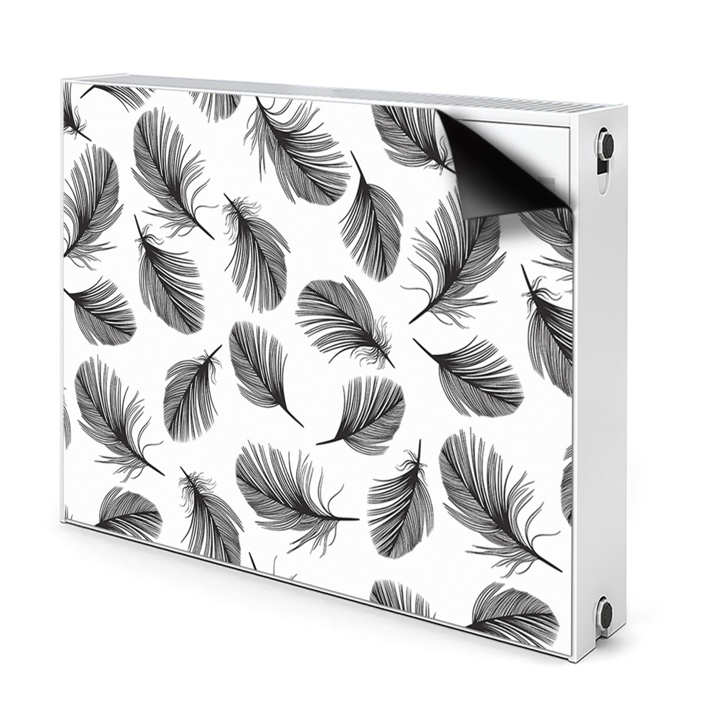 Magnet na radiátor Kreslené peří