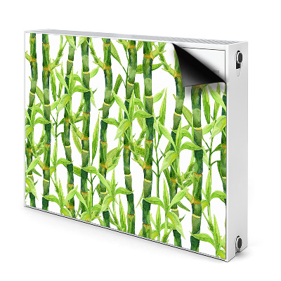 Dekorativní magnet na radiátor Bambus