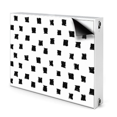 Magnet na radiátor Malované čtverce