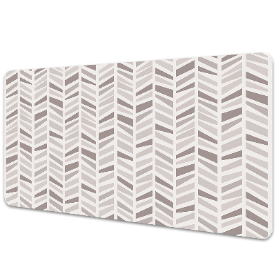 Velká podložka na stůl Šedá rybí kost