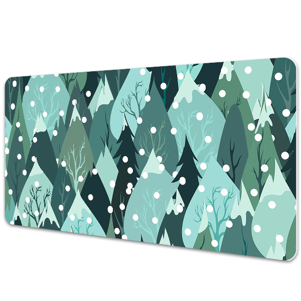 Podložka na psací stůl Zimní hory