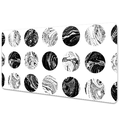 Psací podložka na stůl Černobílé měsíce