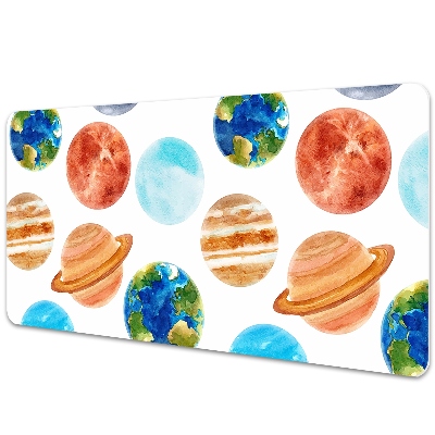 Velká podložka na stůl Barevná galaxie