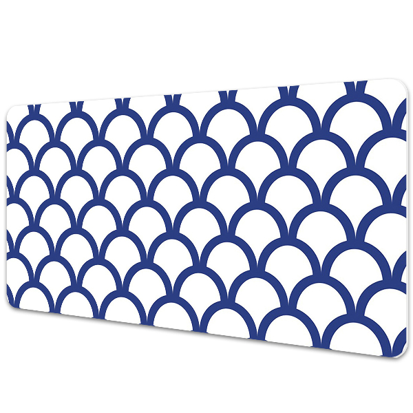 Pracovní podložka na stůl Geometrický vzor rybích šupin