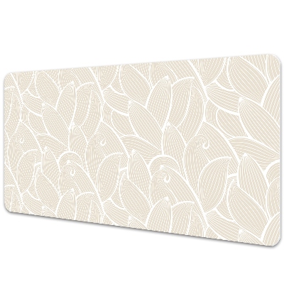 Transparentní podložka na stůl Abstraktní rostliny