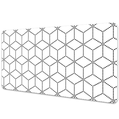 Transparentní podložka na stůl Geometrické kostky
