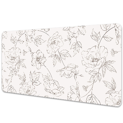 Podložka na pracovní stůl Náčrt rostlin