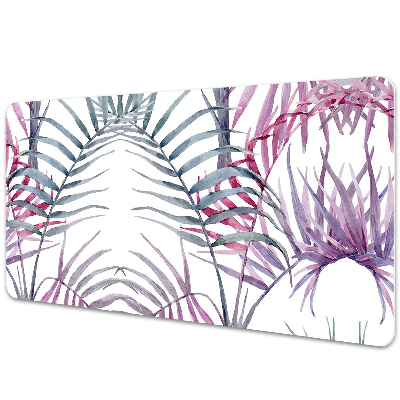 Velká podložka na stůl Růžové listy