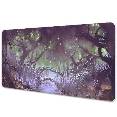 Ochranná podložka na stůl Krajina tmavého lesa