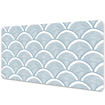 Podložka na psací stůl Vzor rybích šupin