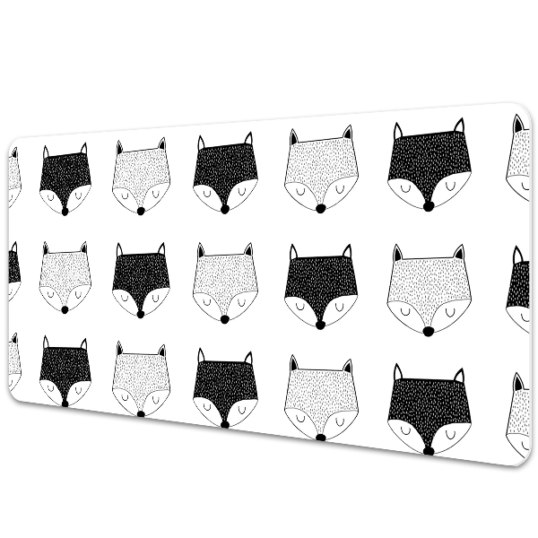 Ochranná podložka na stůl Vzor s malými liškami