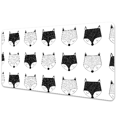 Ochranná podložka na stůl Vzor s malými liškami