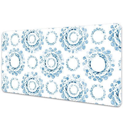 Podložka na stůl dětská Modré geometrické kruhy