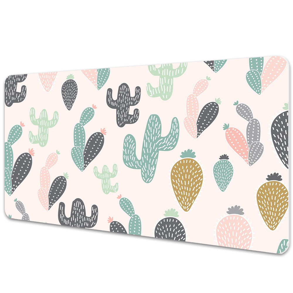 Transparentní podložka na stůl Kreslení kaktusů