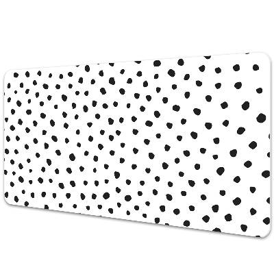 Transparentní podložka na stůl Malé geometrické tečky