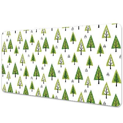 Ochranná podložka na stůl Trojúhelníkové stromy